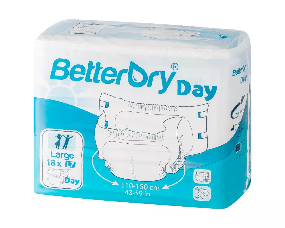 BetterDry Day couches adultes