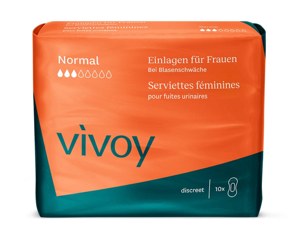 Vivoy protections pour incontinence urinaire féminine normal